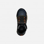 GEOX ΑΓΟΡΙ ΜΠΟΤΑΚΙ  J56NBA 0ME22 C0033  ΜΑΥΡΟ ΣΤΡΑΤΙΩΤΙΚΟ